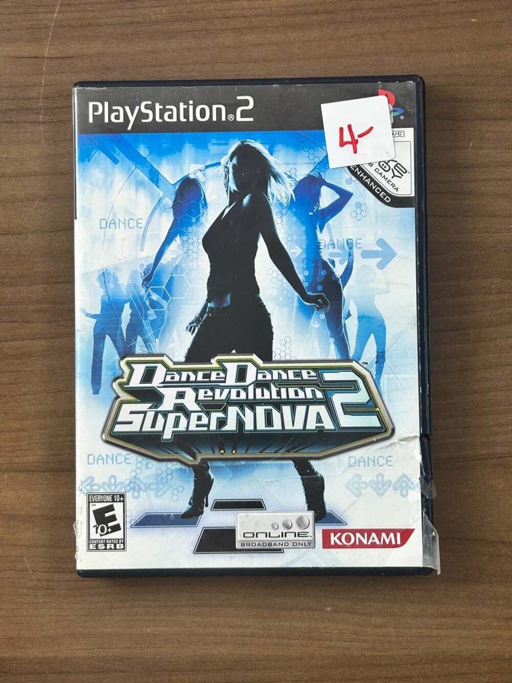 Dance Dance Revolution SuperNova 2 PS2 PlayStation 2 Game Case Konami